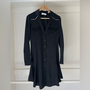 NWT ALC Rora Silk Blend Shirtdress
Black size 2